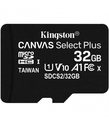 Kingston Canvas Select Plus 32GB MicroSDXC UHS-I U3 V30 Clase 10