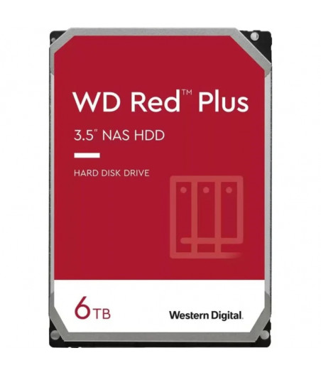 Western Digital Red Plus 3.5" 6TB SATA3